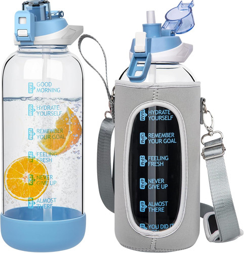 Large glass water bottle - 1.5l,