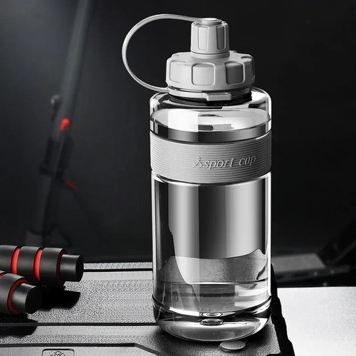 Liter big water bottle - big, with