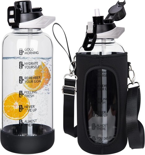 Litre large glass water - litre,