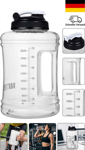 Water bottle large - water,