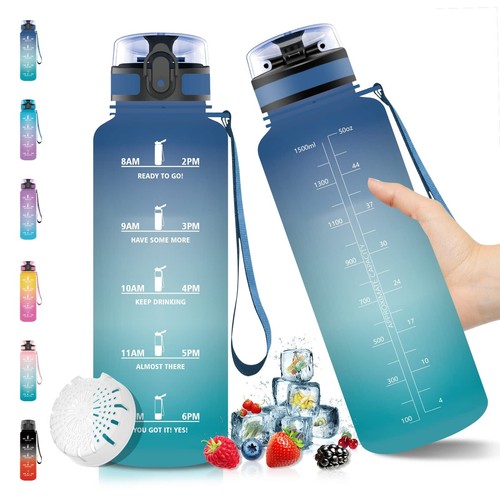 Fitness water bottle large 5 - bottle,